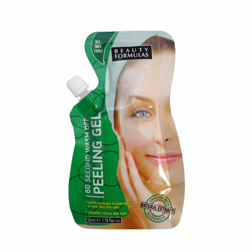 BEAUTY FORMULAS Peeling gel 60second Wash off Peeling gel 50 ml